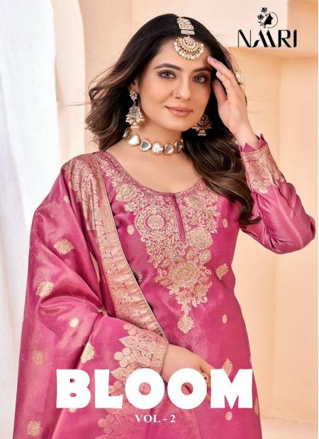 Bloom 2 By Naari Jacquard Designer Salwar Kameez Wholesale Clothing Suppliers In India
